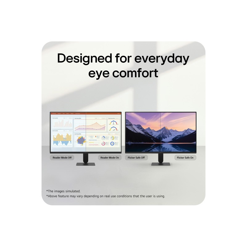 LG 27U411B-B LCD Monitor Plano, 68,6 cm (27"), 1920 x 1080 pixels Full HD, 144Hz, HDMI, Preto - 27U411B-B.AEU - 8806096833339