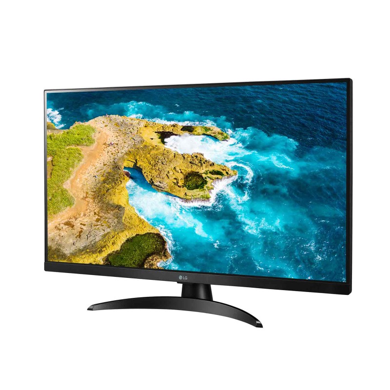 LG 27TQ615S-PZ LED Monitor Plano, 68,6 cm (27"), 1920 x 1080 pixels Full HD, Smart TV, HDMI, Ajuste de Altura, Preto - 27TQ615S-PZ.AEU - 8806091585899