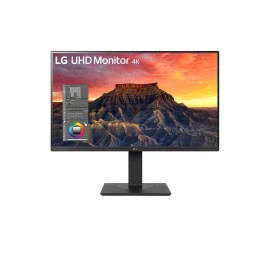 LG 27BQ65UB-B LED Monitor Profissional Plano, 68,6 cm (27"), 3840 x 2160 pixels 4K Ultra HD, 60Hz, USB-C, DisplayPort, HDMI, Ajuste de Altura, Pivot, Altifalantes Integrados, Preto - 27BQ65UB-B - 8806084178510
