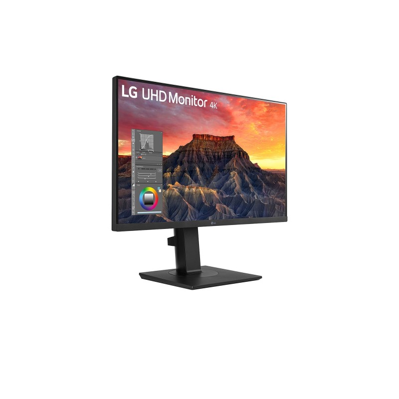 LG 27BQ65UB-B LED Monitor Profissional Plano, 68,6 cm (27"), 3840 x 2160 pixels 4K Ultra HD, 60Hz, USB-C, DisplayPort, HDMI, Ajuste de Altura, Pivot, Altifalantes Integrados, Preto - 27BQ65UB-B - 8806084178510