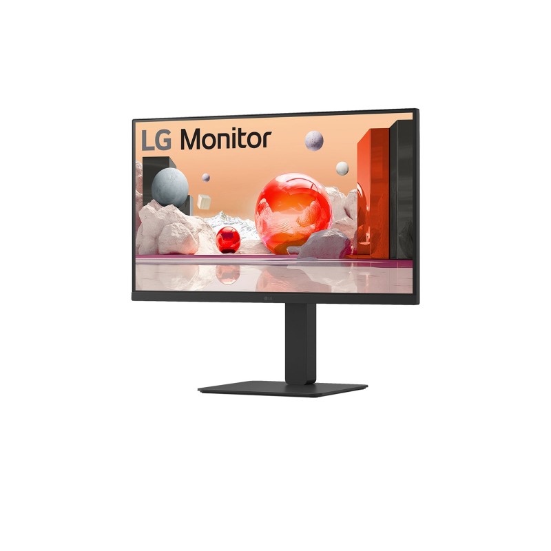 LG 27BA850-B IPS Monitor Profissional Plano, 68,6 cm (27"), 1920 x 1080 pixels Full HD, 100Hz, USB-C, DisplayPort, HDMI, Táctil, Ajuste de Altura, Pivot, Altifalantes Integrados, Preto - 27BA850-B - 8806096207307