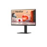 LG 27BA850-B IPS Monitor Profissional Plano, 68,6 cm (27"), 1920 x 1080 pixels Full HD, 100Hz, USB-C, DisplayPort, HDMI, Táctil, Ajuste de Altura, Pivot, Altifalantes Integrados, Preto - 27BA850-B - 8806096207307