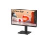 LG 27BA750-B LCD Monitor Profissional Plano, 68,6 cm (27"), 1920 x 1080 pixels Full HD, 100Hz, USB-C, DisplayPort, HDMI, Ajuste de Altura, Pivot, Altifalantes Integrados, Preto - 27BA750-B - 8806096208410