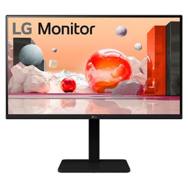 LG 27BA560-T IPS Monitor Profissional Plano, 68,6 cm (27"), 1920 x 1080 pixels Full HD, 100Hz, HDMI, DisplayPort, Ajuste de Altura, Pivot, Altifalantes Integrados, Preto - 27BA560-T - 8806096796788