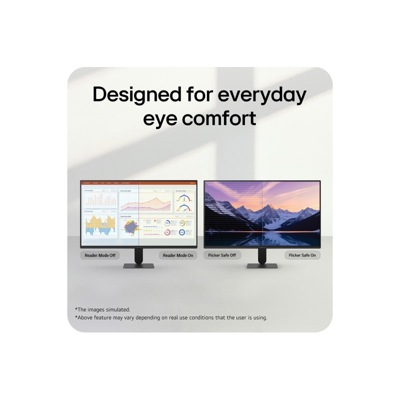 LG 24U411B-B LCD Monitor Plano, 60,5 cm (23.8"), 1920 x 1080 pixels Full HD, 144Hz, HDMI, Ajuste de Inclinação, Preto - 24U411B-B - 8806096834695