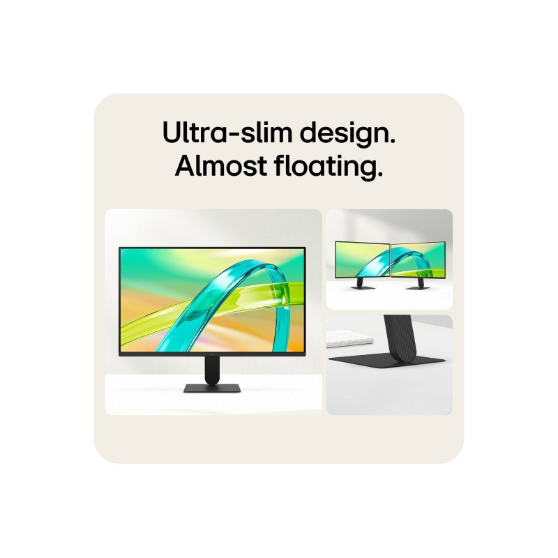 LG 24U411B-B LCD Monitor Plano, 60,5 cm (23.8"), 1920 x 1080 pixels Full HD, 144Hz, HDMI, Ajuste de Inclinação, Preto - 24U411B-B - 8806096834695
