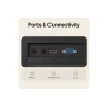 LG 24U411B-B LCD Monitor Plano, 60,5 cm (23.8"), 1920 x 1080 pixels Full HD, 144Hz, HDMI, Ajuste de Inclinação, Preto - 24U411B-B - 8806096834695