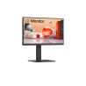 LG 24BA850-B IPS Monitor Profissional Plano, 60,5 cm (23,8"), 1920 x 1080 pixels Full HD, 100Hz, USB-C, DisplayPort, HDMI, Táctil, Ajuste de Altura, Pivot, Altifalantes Integrados, Preto - 24BA850-B - 8806096207109