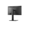 LG 24BA850-B IPS Monitor Profissional Plano, 60,5 cm (23,8"), 1920 x 1080 pixels Full HD, 100Hz, USB-C, DisplayPort, HDMI, Táctil, Ajuste de Altura, Pivot, Altifalantes Integrados, Preto - 24BA850-B - 8806096207109