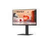 LG 24BA650-B LED Monitor Profissional Plano, 60,5 cm (23.8"), 1920 x 1080 pixels Full HD, 100Hz, USB-C, DisplayPort, HDMI, Ajuste de Altura, Pivot, Altifalantes Integrados, Preto - 24BA650-B - 8806096207055