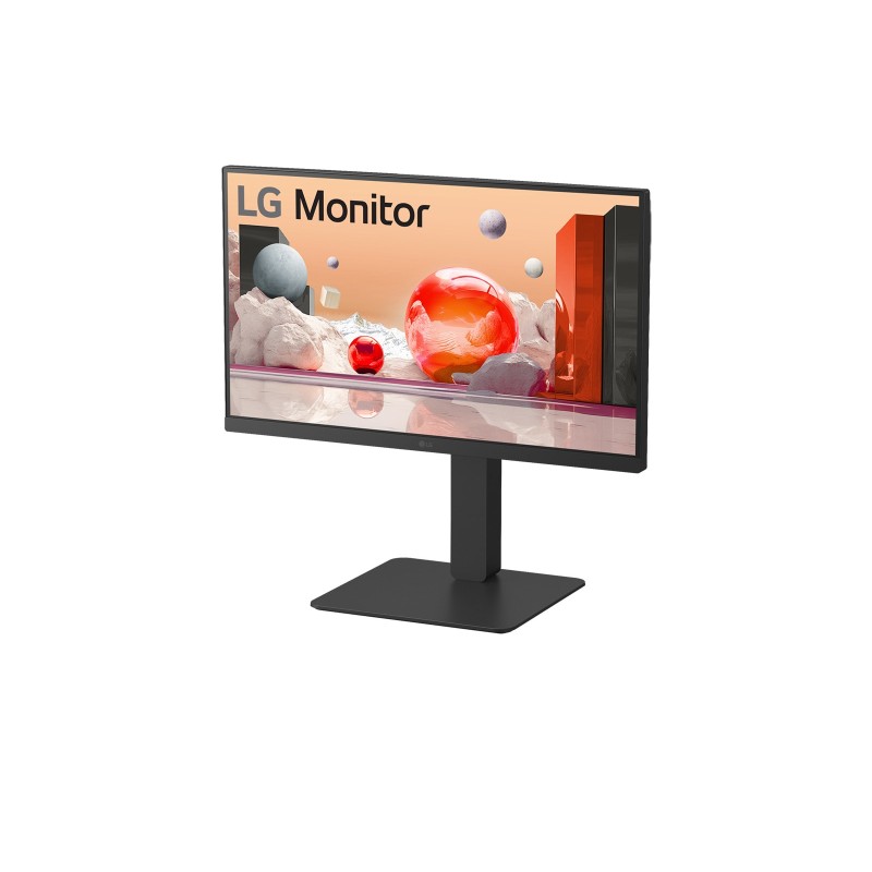 LG 24BA650-B LED Monitor Profissional Plano, 60,5 cm (23.8"), 1920 x 1080 pixels Full HD, 100Hz, USB-C, DisplayPort, HDMI, Ajuste de Altura, Pivot, Altifalantes Integrados, Preto - 24BA650-B - 8806096207055