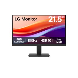 LG 22U401A-B LED Monitor Plano, 54,6 cm (21.5"), 1920 x 1080 pixels Full HD, 100Hz, HDMI, Preto - 22U401A-B - 8806096531280