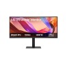 LG 34U650A-B LCD Monitor Profissional UltraWide Curvo, 86,4 cm (34"), 3440 x 1440 pixels Wide Quad HD, 100Hz, USB-C, DisplayPort, HDMI, Ajuste de Altura, Altifalantes Integrados, Preto - 34U650A-B - 8806096594759