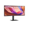 LG 34U650A-B LCD Monitor Profissional UltraWide Curvo, 86,4 cm (34"), 3440 x 1440 pixels Wide Quad HD, 100Hz, USB-C, DisplayPort, HDMI, Ajuste de Altura, Altifalantes Integrados, Preto - 34U650A-B - 8806096594759
