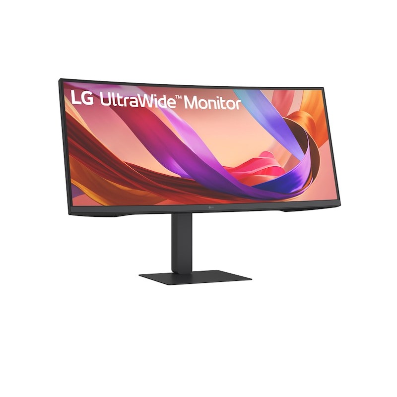 LG 34U650A-B LCD Monitor Profissional UltraWide Curvo, 86,4 cm (34"), 3440 x 1440 pixels Wide Quad HD, 100Hz, USB-C, DisplayPort, HDMI, Ajuste de Altura, Altifalantes Integrados, Preto - 34U650A-B - 8806096594759
