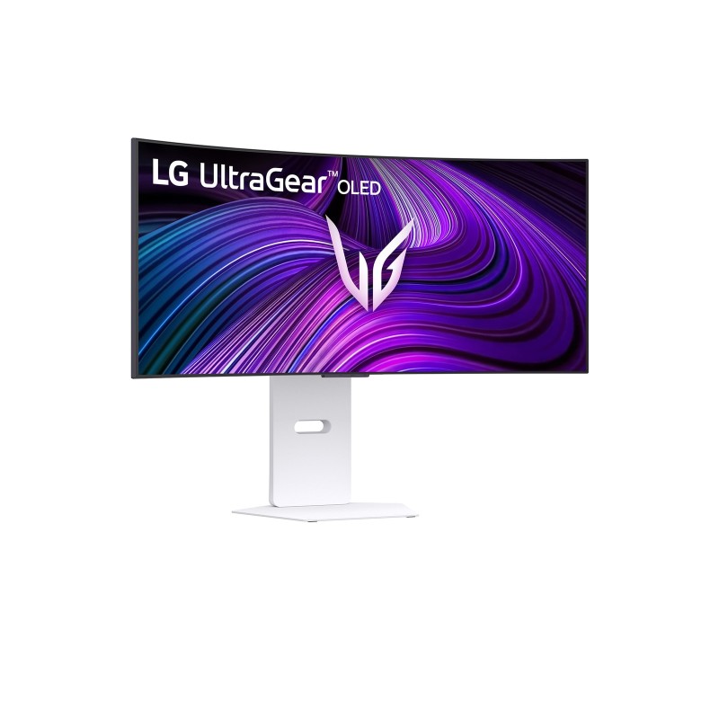 LG 34GX90SA-W OLED Monitor Gaming UltraGear Curvo, 86,4 cm (34"), 3440 x 1440 pixels Wide Quad HD, Smart TV, 240Hz, USB-C, DisplayPort, HDMI, Ajuste de Altura, Pivot, Altifalantes Integrados, Branco - 34GX90SA-W - 8806096435939