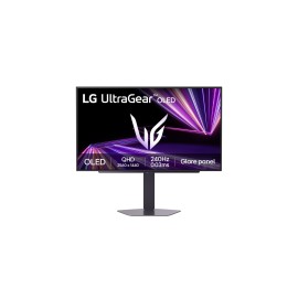LG 27GX704A-B OLED Monitor Gaming UltraGear Plano, 68,6 cm (27"), 2560 x 1440 pixels Quad HD, 240Hz, USB-C, DisplayPort, HDMI, Ajuste de Altura, Pivot, Preto - 27GX704A-B - 8806096599921