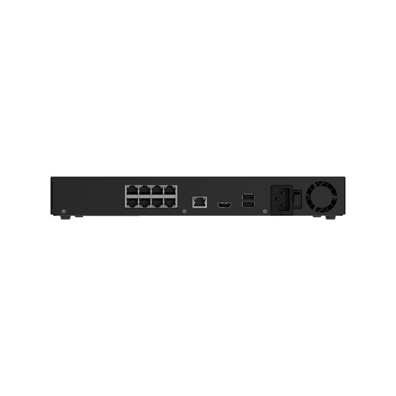 Ajax AJ-NVR208-HAC-AI-8P-S-B