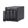 QNAP TR-004 DAS Compartimento HDD/SSD 4 Baías HDD/SSD 2.5"/3.5" SATA II SATA III 3 Gbit/s USB Type-C Preto - 4713213514429
