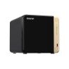QNAP TS-464 NAS Tower Intel Celeron N5095 8 GB DDR4 4 Baías HDD/SSD 2.5GbE RAID Preto - TS-464-8G - 4711103082324