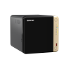 QNAP TS-464 NAS Tower Intel Celeron N5095 8 GB DDR4 4 Baías HDD/SSD 2.5GbE RAID Preto - TS-464-8G - 4711103082324