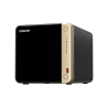 QNAP TS-464 NAS Tower Intel Celeron N5095 8 GB DDR4 4 Baías HDD/SSD 2.5GbE RAID Preto - TS-464-8G - 4711103082324