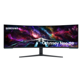 Samsung Odyssey Neo G9 S57CG952NU LED Monitor Gaming Curvo, 144,8 cm (57"), 7680 x 2160 pixels Dual UHD, 240Hz, USB-C, DisplayPort, HDMI, Ajuste de Altura, Giratório, Branco - LS57CG952NUXEN - 8806094972252