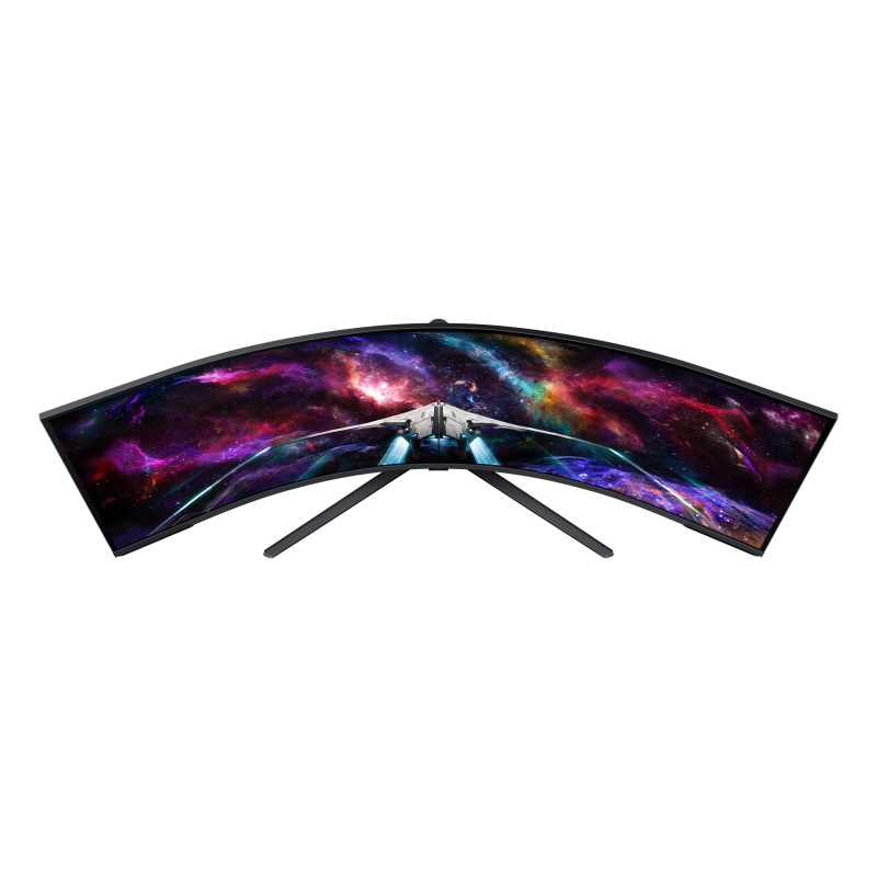 Samsung Odyssey Neo G9 S57CG952NU LED Monitor Gaming Curvo, 144,8 cm (57"), 7680 x 2160 pixels Dual UHD, 240Hz, USB-C, DisplayPort, HDMI, Ajuste de Altura, Giratório, Branco - LS57CG952NUXEN - 8806094972252