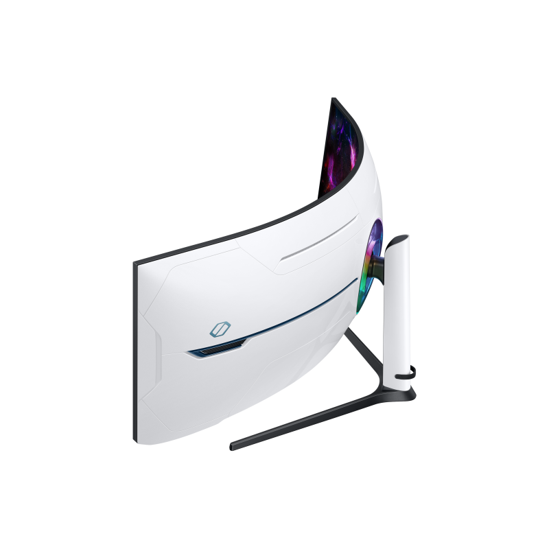 Samsung Odyssey Neo G9 S57CG952NU LED Monitor Gaming Curvo, 144,8 cm (57"), 7680 x 2160 pixels Dual UHD, 240Hz, USB-C, DisplayPort, HDMI, Ajuste de Altura, Giratório, Branco - LS57CG952NUXEN - 8806094972252