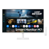 Samsung M7 S43FM701UU LCD Monitor Plano, 109,2 cm (43"), 3840 x 2160 pixels 4K Ultra HD, Smart TV, 60Hz, USB-C, HDMI, Altifalantes Integrados, Branco - LS43FM701UUXEN - 8806097316015