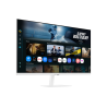 Samsung M7 S43FM701UU LCD Monitor Plano, 109,2 cm (43"), 3840 x 2160 pixels 4K Ultra HD, Smart TV, 60Hz, USB-C, HDMI, Altifalantes Integrados, Branco - LS43FM701UUXEN - 8806097316015