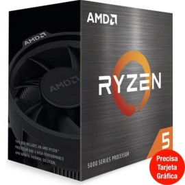 AMD Ryzen 5 5600 Processador AM4 6 Cores 12 Threads 4.4GHz Turbo Box - 100-100000927BOX - 0730143314190