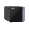 QNAP TS-432X-4G NAS Tower Alpine AL-524 4 GB DDR4 4 Baías HDD/SSD 2.5"/3.5" SATA II SATA III 10GbE RAID Preto - 4711103085202