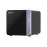 QNAP TS-432X-4G NAS Tower Alpine AL-524 4 GB DDR4 4 Baías HDD/SSD 2.5"/3.5" SATA II SATA III 10GbE RAID Preto - 4711103085202