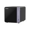 QNAP TS-432X-4G NAS Tower Alpine AL-524 4 GB DDR4 4 Baías HDD/SSD 2.5"/3.5" SATA II SATA III 10GbE RAID Preto - 4711103085202