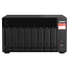 QNAP TS-873A NAS Tower AMD Ryzen Embedded V1500B 8 GB DDR4 8 Baías HDD/SSD 2.5"/3.5"/M.2 Serial ATA III RAID Preto - 4713213518823
