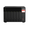 QNAP TS-673A-8G NAS Tower Ryzen Embedded V1500B 8 GB DDR4 0 TB 6 Baías HDD/SSD 2.5"/3.5" M.2 SATA II SATA III 5GbE RAID Preto - 4713213518830
