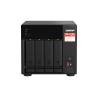 QNAP TS-473A-8G NAS Tower Ryzen Embedded V1500B 8 GB DDR4 4 Baías HDD/SSD 2.5"/3.5"/M.2 Serial ATA III 2.5GbE RAID Preto - 4713213518847