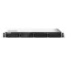 QNAP TS-435XEU-4G NAS Rackmount 1U Marvell CN9131 4 GB DDR4 4 Baías HDD/SSD 10GbE RAID Preto, Cinzento - 4713213519332