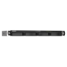 QNAP TS-435XEU-4G NAS Rackmount 1U Marvell CN9131 4 GB DDR4 4 Baías HDD/SSD 10GbE RAID Preto, Cinzento - 4713213519332