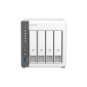 QNAP TS-433-4G NAS Tower ARM Cortex-A55 4 GB 4 Baías HDD/SSD 2.5"/3.5" 2.5GbE RAID Branco - 4711103080993