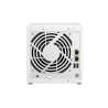 QNAP TS-433-4G NAS Tower ARM Cortex-A55 4 GB 4 Baías HDD/SSD 2.5"/3.5" 2.5GbE RAID Branco - 4711103080993