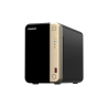 QNAP TS-264-8G NAS Tower Intel Celeron N5095 8 GB DDR4 2 Baías HDD/SSD 2.5"/3.5" 2.5GbE RAID Preto - 4711103082331