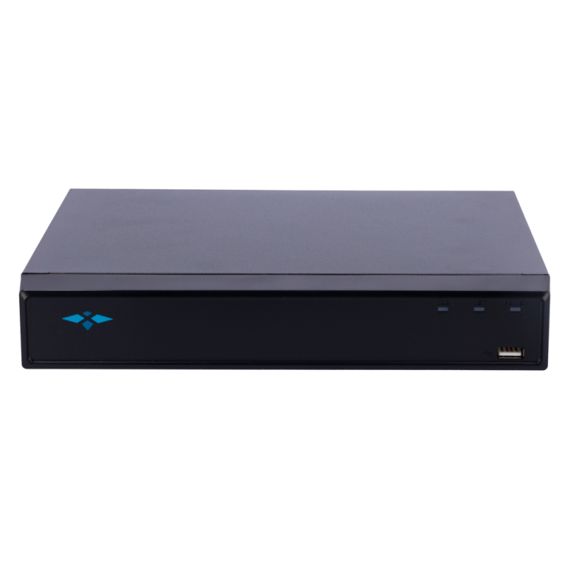 X-Security XS-NVR2108-8P-4AI Gravador NVR, 8 CH, 8 IP, 8 PoE, 12 MP, 80 Mbps, 1 HDD até 10 TB, HDMI Full HD e VGA, IA, WizSense - 8435325475233