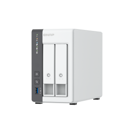 QNAP TS-216G NAS Tower Cortex-A Cortex-A55 4 GB DDR4 2 Baías HDD/SSD 2.5"/3.5" 2.5GbE Branco - 4711103085066