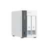 QNAP TS-216G NAS Tower Cortex-A Cortex-A55 4 GB DDR4 2 Baías HDD/SSD 2.5"/3.5" 2.5GbE Branco - 4711103085066