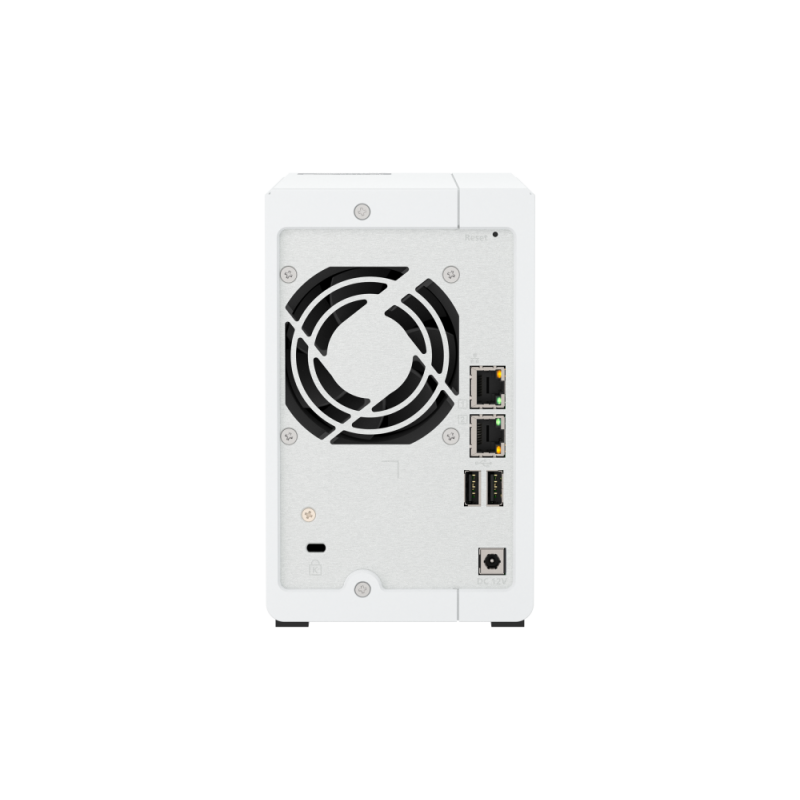 QNAP TS-216G NAS Tower Cortex-A Cortex-A55 4 GB DDR4 2 Baías HDD/SSD 2.5"/3.5" 2.5GbE Branco - 4711103085066