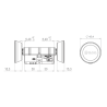 iLOQ ILOQ-S50-CYLINDER-3030-DOUBLE