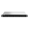 QNAP TS-464U-RP-8G NAS Rackmount 1U Intel Celeron N5095 8 GB DDR4 4 Baías HDD/SSD 2.5"/3.5" 2.5GbE RAID Alumínio, Preto - 4711103082201