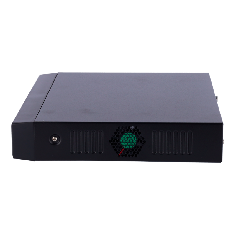 X-Security XS-NVR2108-8P-4AI Gravador NVR, 8 CH, 8 IP, 8 PoE, 12 MP, 80 Mbps, 1 HDD até 10 TB, HDMI Full HD e VGA, IA, WizSense - 8435325475233